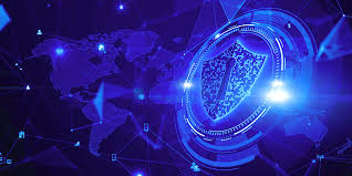 [ID: Graphic of a digital sheild]