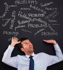[ID: Graphic of somebody having a lot of problems.]